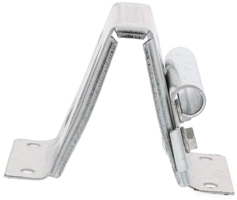 KITANDOVE Accessorio Per Porta Del Garage Staffa Superiore Parte Della Porta Del Garage Staffe Superiori Per Porta Garage Staffe a Rulli Per Porta Del Garage Ferro Da Stiro Silver