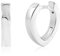 ALEXCRAFT Silber 925 Ohrringe Kleine Creolen, Damen Ohrringe Oval Silber 925 Creolen Ohrringe Eckige Kleine Huggie Creolen Silber Knorpel Ohrringe Oval Creolen Kleine Silber für Damen Frauen Mädchen