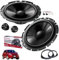 Kit Evotuning Altoparlanti Pioneer TS-G170C Anteriori per Fiat Grande Punto, Punto Evo, Punto 199 dal 2005 Set 2 woofer+2 tweeter+1Cp Anelli e cavi adattatori (no plug and play)