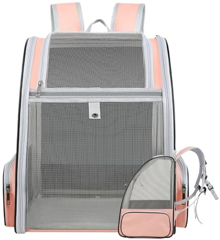 Cat -Rucksackträger, Katzenträger -Rucksack -Rucksack mit großem Kaliber