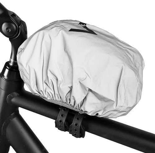 Valkental® - Reflektierendes Regencape | Kompatibel Frame Bag | Regenhülle für Fahrradtasche