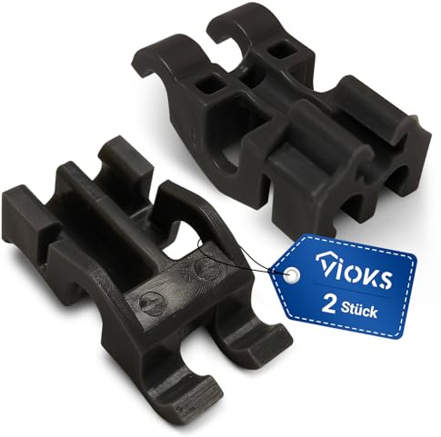 VIOKS 2x Lager Geschirrspüler Ersatz für Whirlpоol 481010600198