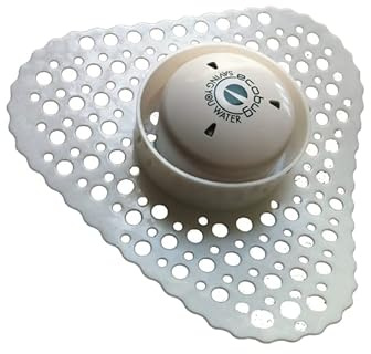 Ecobug Set Kunststoff Urinalmatte weiß inkl. Extra Strong Urinal Cap