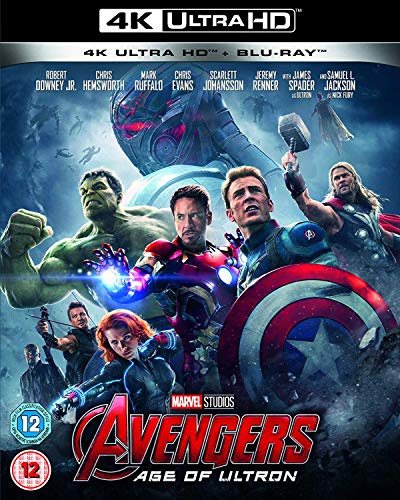 Avengers Age Of Ultron [4K Ultra-HD + Blu-ray] [2018] [Region Free]