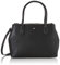 TOM TAILOR Roma Damen Shopper Umhängetasche Reißverschluss Mittelgroß Schwarz