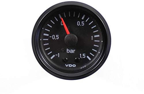 X-Parts Ladedruckanzeige VDO 52mm -1 bis 1,5 bar LDA Retro Oldschool