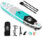 Goosehill Inflatable Stand Up Paddle Board, Premium SUP Package, 10' Long 32 Wide 6 Thick, Patterns Open for Customization (Sailor Green)