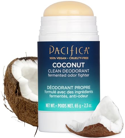 Pacifica Clean Deodorant Stick – Kokosnuss-Creme für Frauen, 79,4 ml Deo-Stick