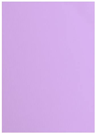 vaessen creative Florence Papier Cartonné, Violet (Jacinthe), 216g, 10 Feuilles, Surface Texturée, pour Peindre, Scrapbooking et Plus, Lilas, DIN A4