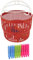 Fercasashop - cestello portamollette a 2 fasce magico + 10 mollette colorate
