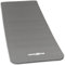 MAXXIVA® Yogamatte Grau Gymnastikmatte Fitnessmatte Reise-Yoga-Matte 190x102x1,5 cm Schadstofffrei extrabreit inklusive Tragegurt