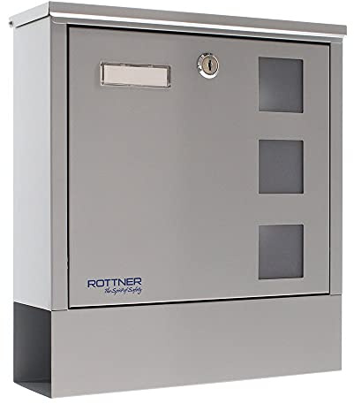 Rottner Briefkasten Lago Silver