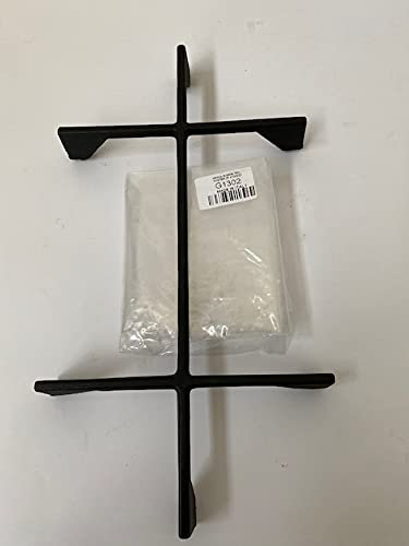 COMPATIBILI CON Foster Griglia in ghisa 2 fuochi smalto ruvidi completa di gommini 415 x 225 rif 9601696 G1302