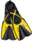 Kinder Flosse Mares Aquazone X-One Junior, Schnorchelflosse Kinder - Unisex, Gelb, XS