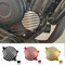 Midimttop Motorrad Motor Rechts Fall Stator Kupplung Abdeckung Guards Crash Pad Sturzpads Protector Compatible with CMX 500 Rebel 500 2017-2024 (Schwarz)