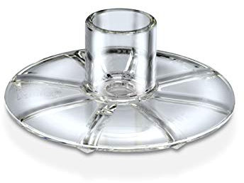 bamix Disque Poudre pour processeur, Complète l’Embout Moulin pour Les Petits Aliments, Lavable au Lave-Vaisselle, Transparent