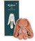 Kaloo - Lapinoo - Pantin Lapin - Babyplüsch aus geripptem Velours - 35 cm - Farbe Terracotta - Sehr weiches Material - Geschenkbox - Ab Geburt, K972201