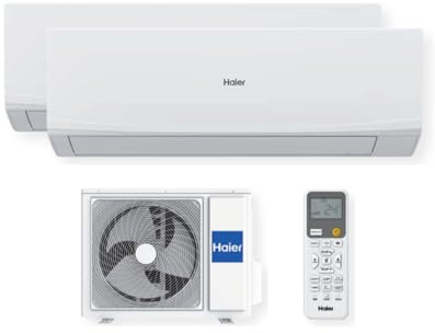 Climatizzatore dual split 9000 + 9000 btu, inverter, Pompa calore - FLAIR 9+9