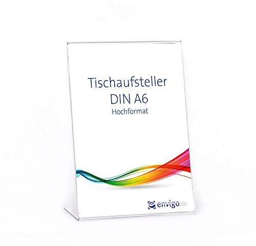 Tischaufsteller »L-Ständer« DIN A6 hoch, PS
