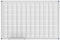 MAUL Jahresplaner MAULstandard, Whiteboard magnethaftend + beschreibbar, mit Druck Monate und Tage, 60 x 90 cm