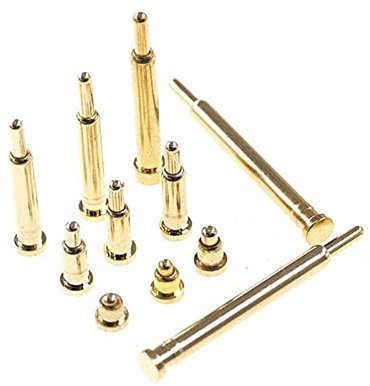 100PCS Frühling Pogo Pin Connector Durchmesser 2.0mm SMD,16.5 mm Height