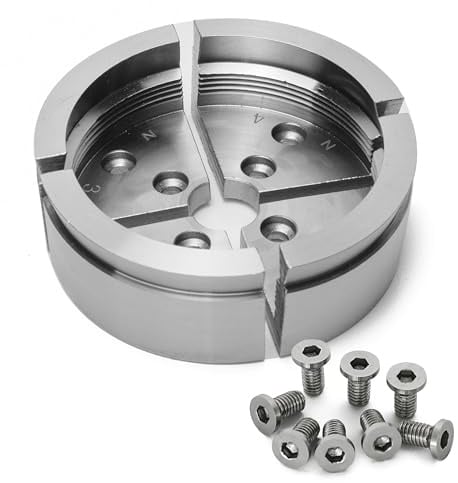 NCK-3.75Z-PJSN - Ganasce Powergrip per tornio BMWOOD serie NCK, compatibile con i mandrini: SuperNOVA2, G3 Nova, Robert Sorby Patriot, Record Power SC3, Record Power SC4