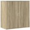 vidaXL Sideboard, Kommode mit Stauraum, Beistellschrank für Wohnzimmer Küche Flur, Anrichte Schrank Highboard, Modern, Sonoma-Eiche Holzwerkstoff