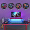 ANHUIB 3D Gaming Wall Sticker for Boys Bedroom, Gamer Zone Accessories, Vinyl Decal, Game Room Art Decals for Xbox