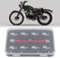EIMSOAH Herramienta de Llave para Radios de Motocicleta, Juego de Llaves CNC de 5,0 a 6,8 de Longitud, 93 Mm/3,7 Pulgadas, Llave para Radios de Moto de Cross con Caja de Almacenamiento