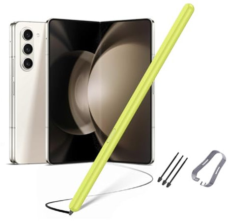 SHIEID Galaxy Z Fold 6 S Pen Edition, remplacement fin avec technologie anti-mistouch, compatible avec Samsung Galaxy Z Fold 6/5/4/3 + pointes/plumes, vert