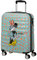 American Tourister Wavebreaker Disney FL - Spinner S, Handgepäck, 55 cm, 36 L, Mehrfarbig (Minnie Pastel Dots)
