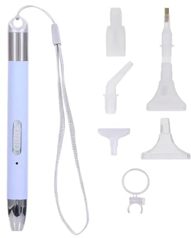 Gem Art Pens with Light, Gem Art Light Pen, Gem Painting Accessories Pens with 7 Pen Heads, Gem Art Painting Tool for Nail Art Crafts Making