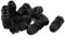 Sourcingmap Black M8 Water Resistance Cable Gland Fixing Connector Joints Fastener 10 PCS