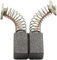 Escobillas de Carbón para HITACHI VTP-18 taladro - 6,5x7,5x12mm - 2.4x2.8x4.7''