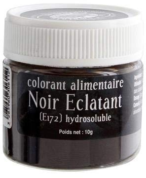 Colorant alimentaire noir éclatant