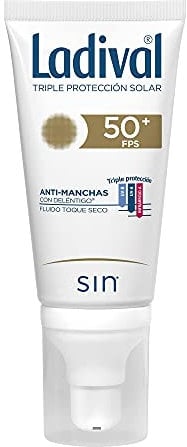 Ladival Crema solar facialacción anti-manchas con deléntigo toque seco - 50ml