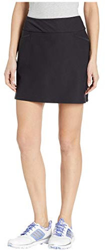 adidas Damen Ultimate Woven Skort Skort, Damen, Skort, TW6105S9, Schwarz, XL Long