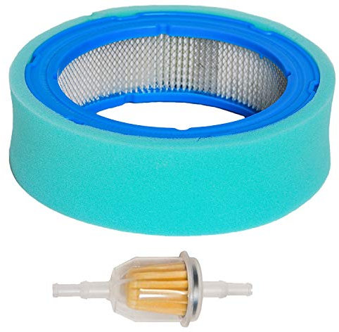 Carkio Filtre à air pré-nettoyant pour Filtre à Carburant John Deere LT166 LT170 LTR155 LTR166 SST16 SST18 LX288 GT235 GT125E Sabre 2048HV 1846HV 1 Set