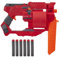 Hasbro E9273EU4 Nerf Halo Mangler Dart Blaster – Spannschlitten, 6-Dart Rotationstrommel – enthält 6 Nerf Elite Darts