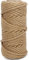 Leecogo Corde en jute de 6 mm, 20 m, 4 plis, robuste et épaisse pour le jardinage, les travaux manuels, l'emballage, le regroupement et la décoration d'intérieur