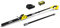 Kärcher 18 V Cordless Hedge Trimmer HGE 18-45 Battery Set, Include 18 V/ 2.5 Ah battery and fast charger, cutting length: 45 cm, extension insert, angled cutting head, Power: Max 250 m