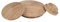 woplus Holzabdeckkappen Holz Abdeckkappen Eiche unbehandelt Bohrloch 10mm [10 Stück] (Bohrloch 10MM [17.E10])