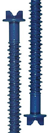 DOJA Industrial | Tornillo Torx Para Hormigon | PACK 25 | 6,5 x 80 | Tacos Hormigon | Tornillos Cabeza Plana | Acero Cincado | Tornillos Torx Concreto | Uso: Tacos Pared, Hormigon, Madera...