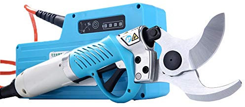 X&Z-XAOY Tijeras De Podar Eléctricas Cortador Profesional De Ramas De Árboles Tijeras De Podar Eléctricas Ajustables Herramienta De Corte De Jardinería Doméstica De La Industria 45 Mm