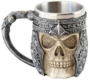 PiWear Tasse - Viking - Tasse mit Totenkopf, Wikinger, Becher, Humpen, Skull Cup, Pott