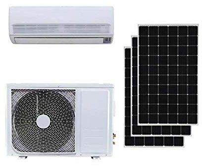 12000BTU Solar ACDC Inverter Ductless Mini Split Air Conditioner & Heater