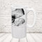 Boccale birra bicchiere 600 ml personalizzato con foto e scritta idea regalo festa del papà