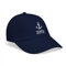 Spreadshirt Skipper Kapitän Anker Baseballkappe, One Size, Blau/Blau
