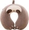 AOOPOO Kinder Reisekissen, Tier Nacken Unterstützung U-förmigen Kissen Plüsch für Flugzeug Zug, Kinder Nackenkissen Kinn & Hals Unterstützung Kissen mit Tier Super Soft Cover Travel Partner