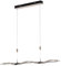 Lindby LED 'Biavera' dimmbar (Modern) in Alu aus Aluminium u.a. für Wohnzimmer & Esszimmer (1 flammig,), Wohnzimmerlampe